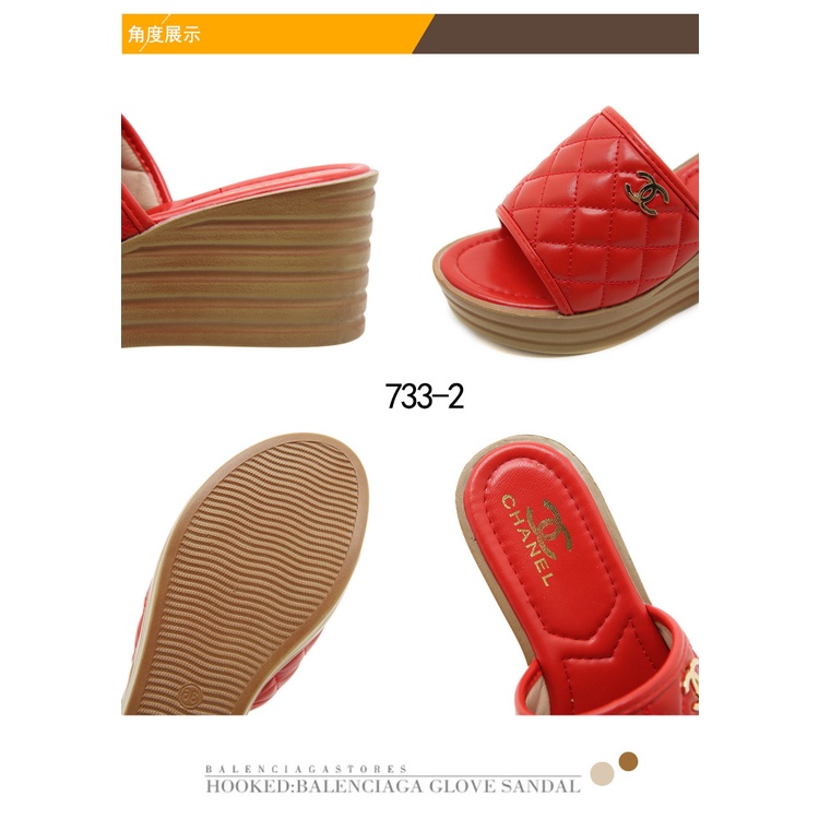 CH Wedges Sandals #733-2