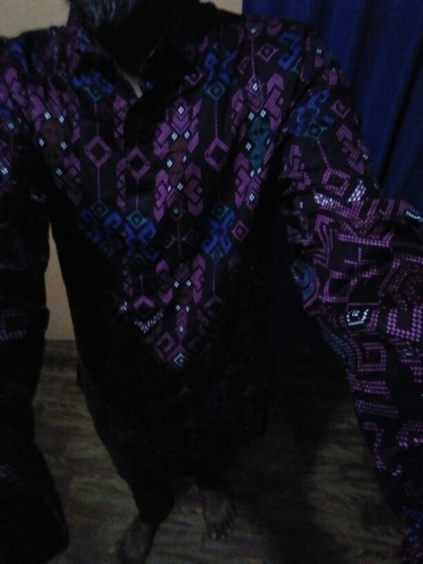 Kemeja Batik Pria Lengan Panjang Exclusive Kemeja Batik Cowok Kerja Kantoran Batik Stretch 1003