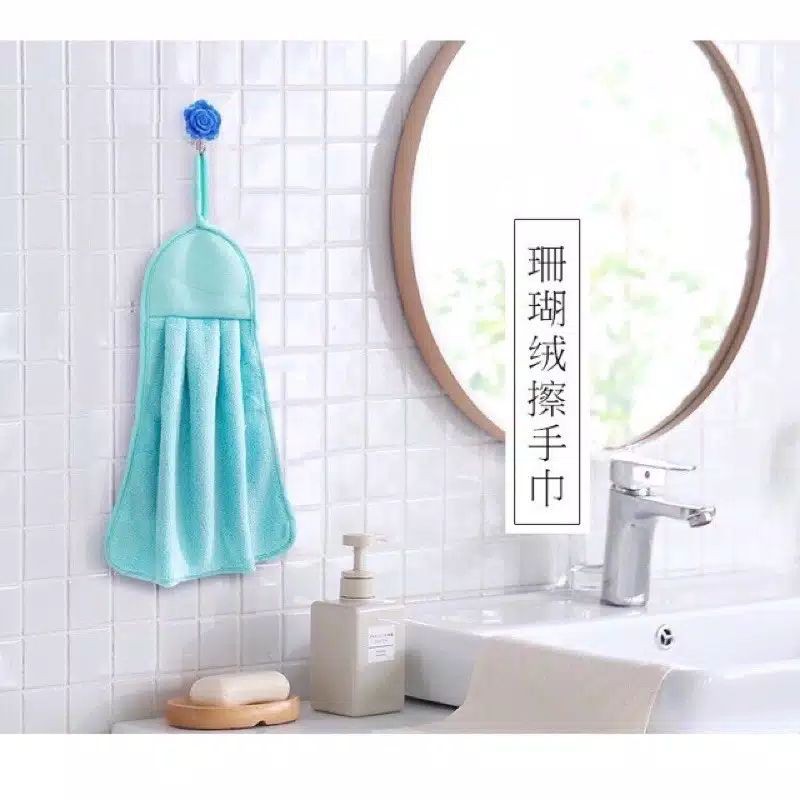 lap tangan handuk polos / hand towel