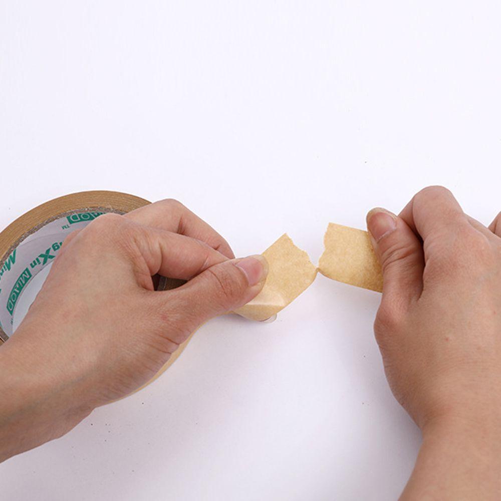 Pineapple Kraft Paper Tape Tahan Air Dapat Ditulis Dengan Viskositas Tinggi Sealing