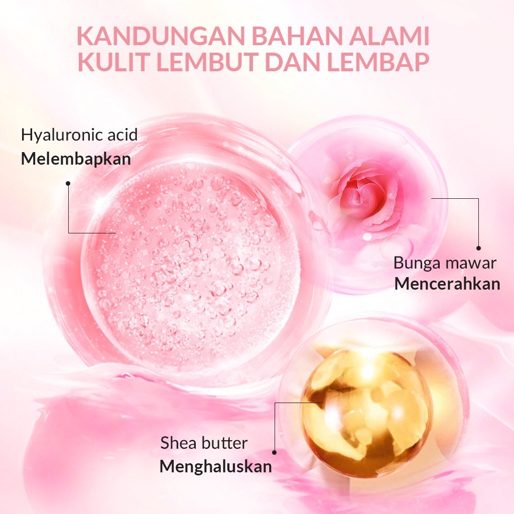 BIOAQUA Cat's Claw Moisturizing Rose Jelly Soap