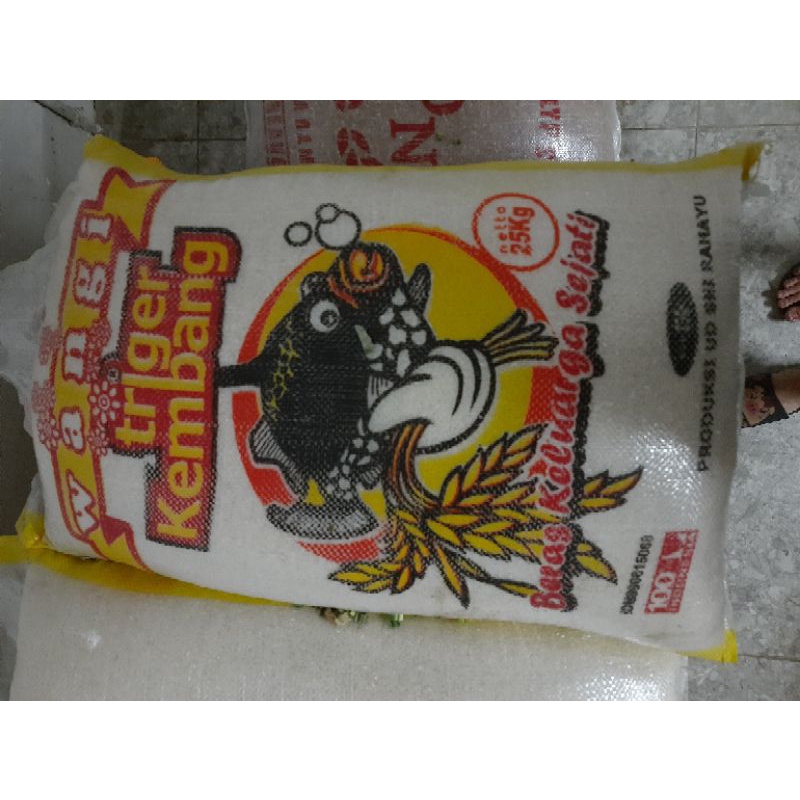 

Beras Pandan wangi 5kg Triger