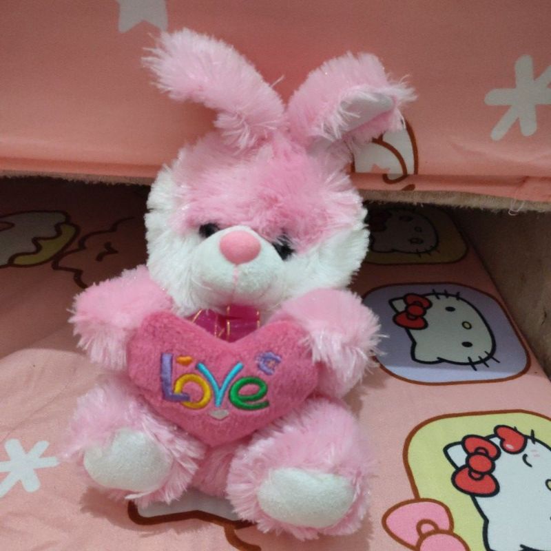 boneka kelinci love (prelove/second)