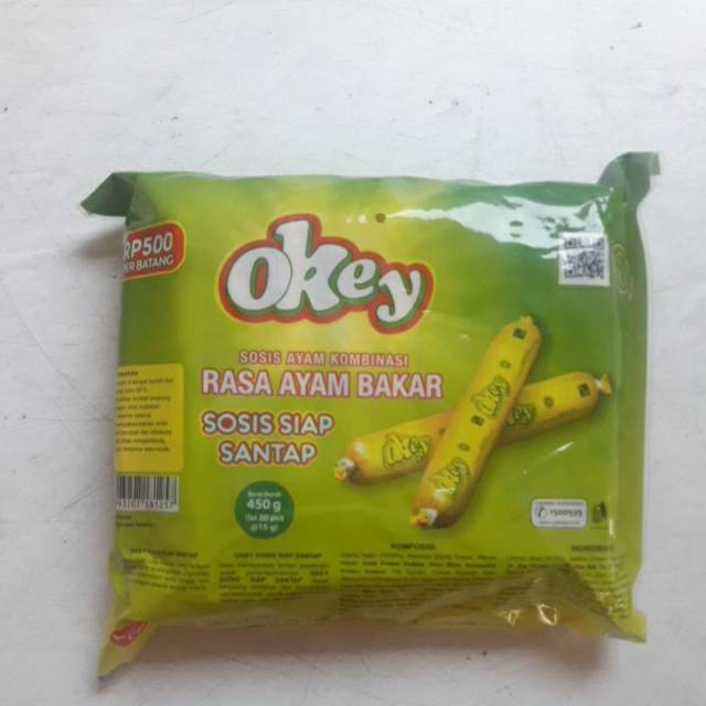 

Sosis okey lep 1pak isi 30pcs