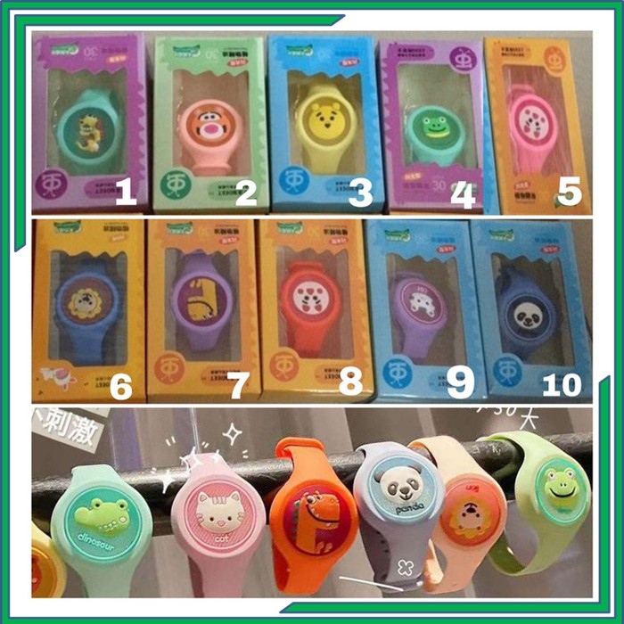 SUBURREJEKI - GELANG LED ANTI NYAMUK / GELANG LED ANTI NYAMUK / GELANG KARAKTER ANTI NYAMUK ANAK