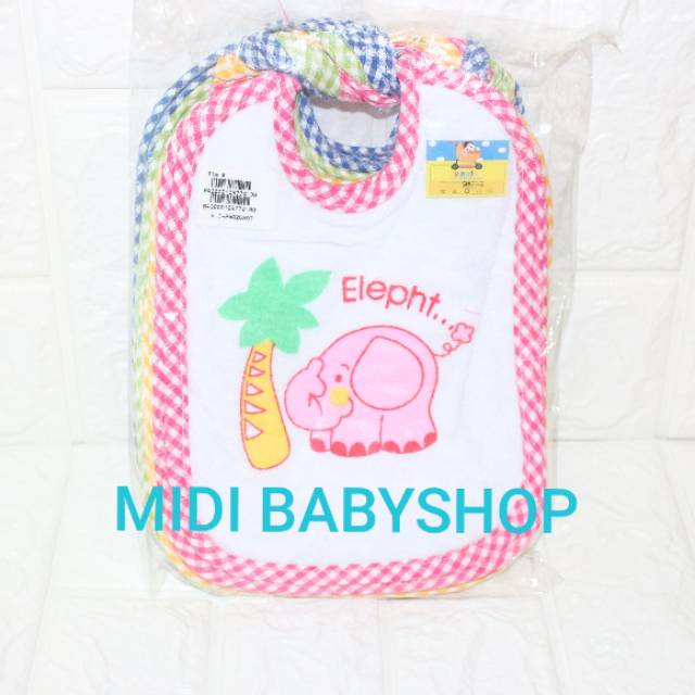 3 pcs Celemek bayi / Slabber / Tatakan air liur bayi - SNI