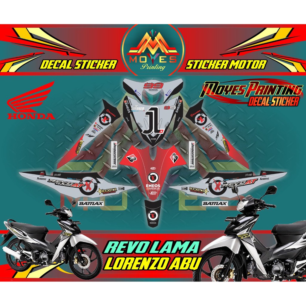 decal stiker revo lama full body stiker revo lama full body stiker motor revo lama
