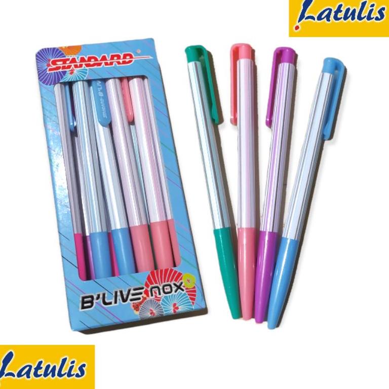 

WOW BANGET Pulpen / Pena / Bolpen Standard B'Live Nox ! 862