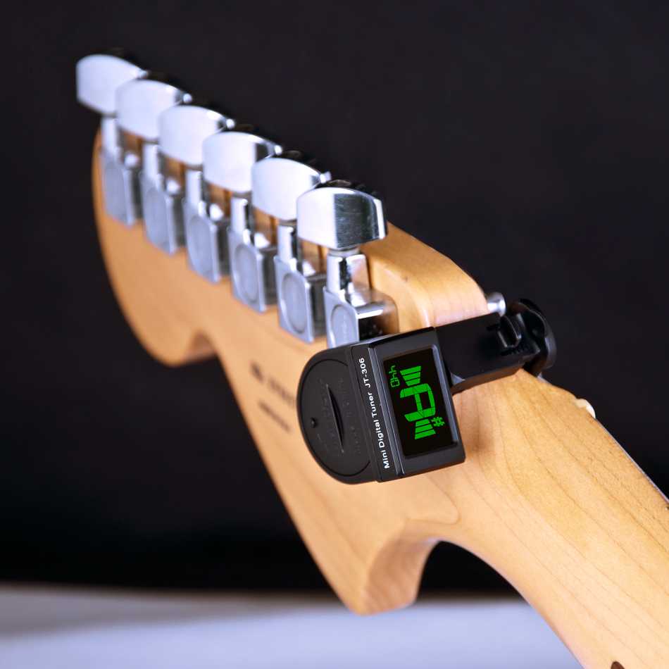 JOYO Tuner Gitar Mini Clip-on - JT-306-Hitam