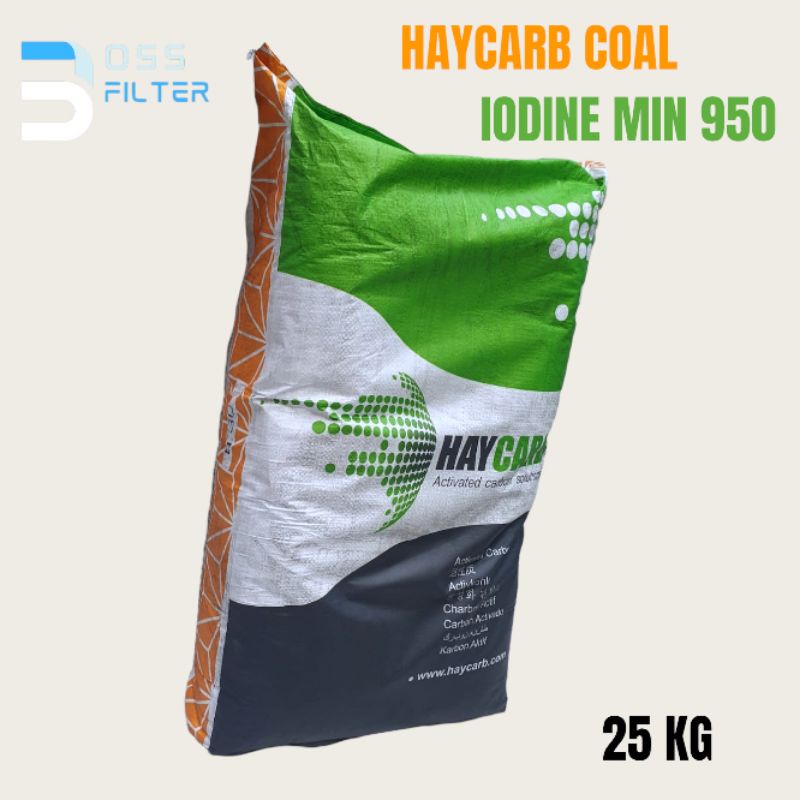 KARBON AKTIF HAYCARB COAL 25 KG / KARBON AKTIF HAYCARB BATUBARA 25 KG