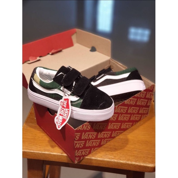 SEPATU ANAK VANS OLD SKOOL KIDS VELCRO PEREKAT