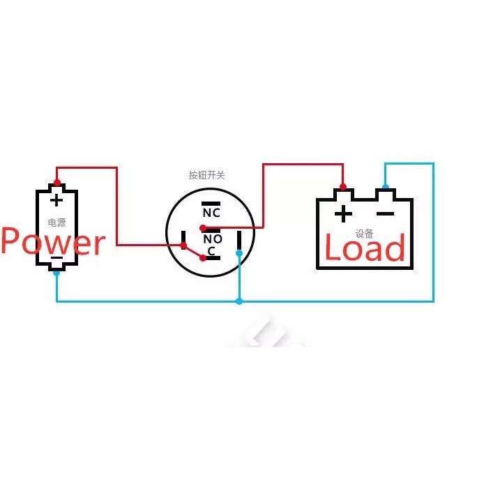 Saklar Latching 12V-24V 16Mm Hitam Logam Switch Push Button Lock