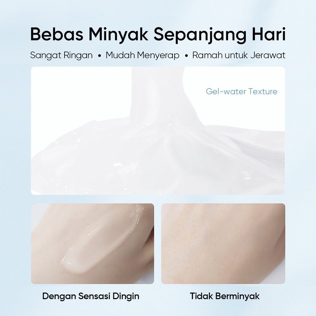BPOM SKINTIFIC - 5x Ceramide Barrier Repair Moisturize Gel Moisturizer 30gr Krim Pelembab Wajah Muka