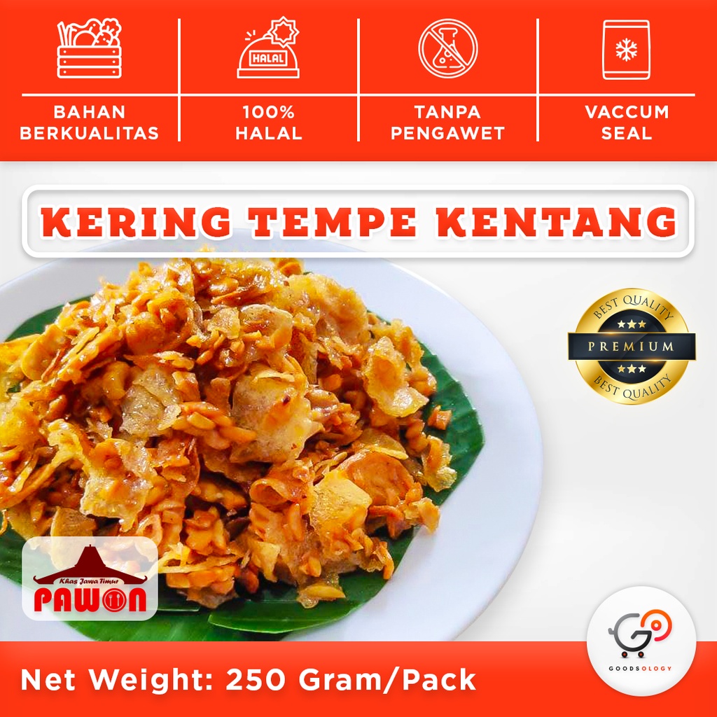 

Kering Tempe Kentang - Khas Jawa Timur