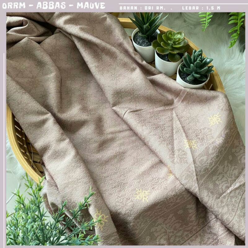 Abbas kain original songket dobby abbas koko raya series ria miranda 2020