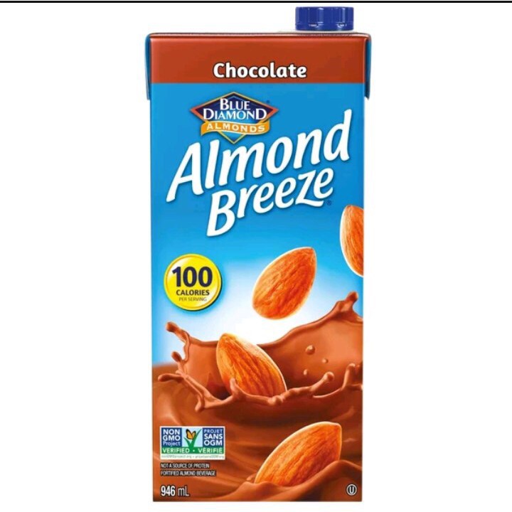 Susu Almond Blue Diamond Almond Breeze Almond Milk Rasa Cokelat 946ml