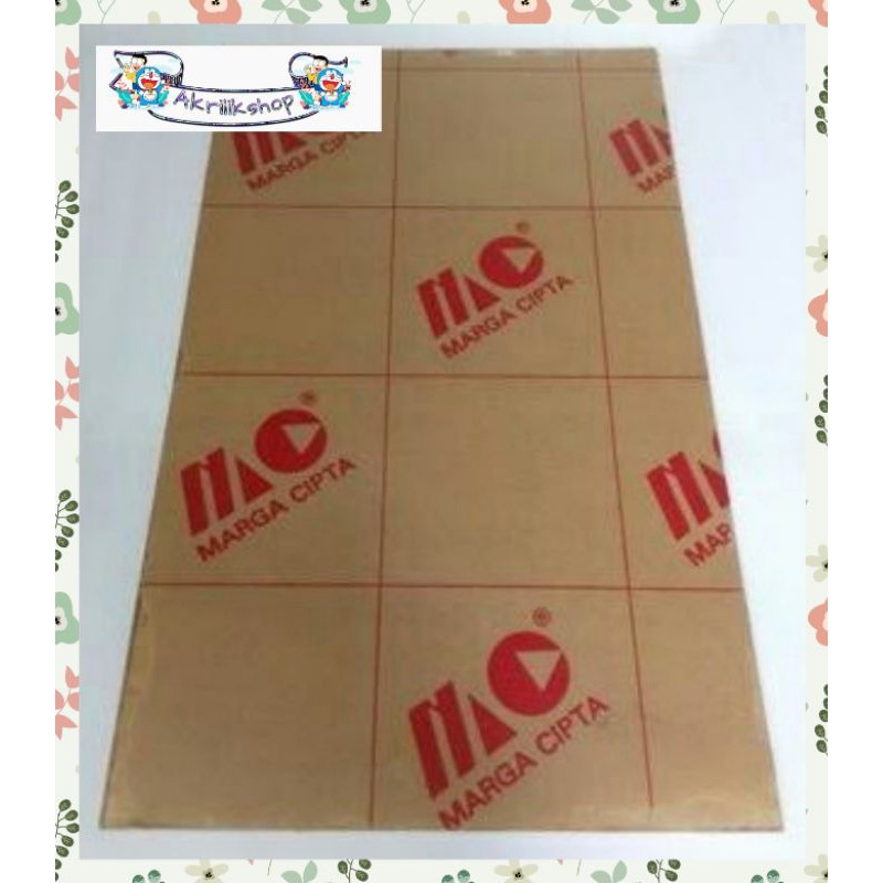 

Akrilik lembaran 100x50cm tebal 2mm ACRILYK