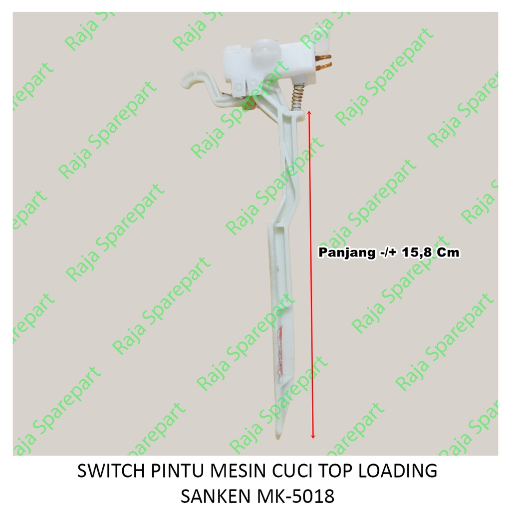 SWITCH PINTU / DOOR LOCK MESIN CUCI TOP LOADING SANKEN MK5018