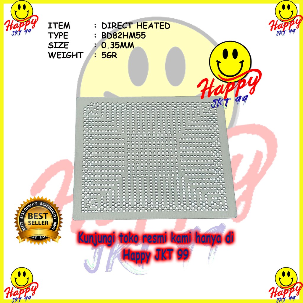 [ HAPPY JKT 99 ] DIRECT HEATED STENCIL DH BD82HM55 BD82HM57 HM55 HM57