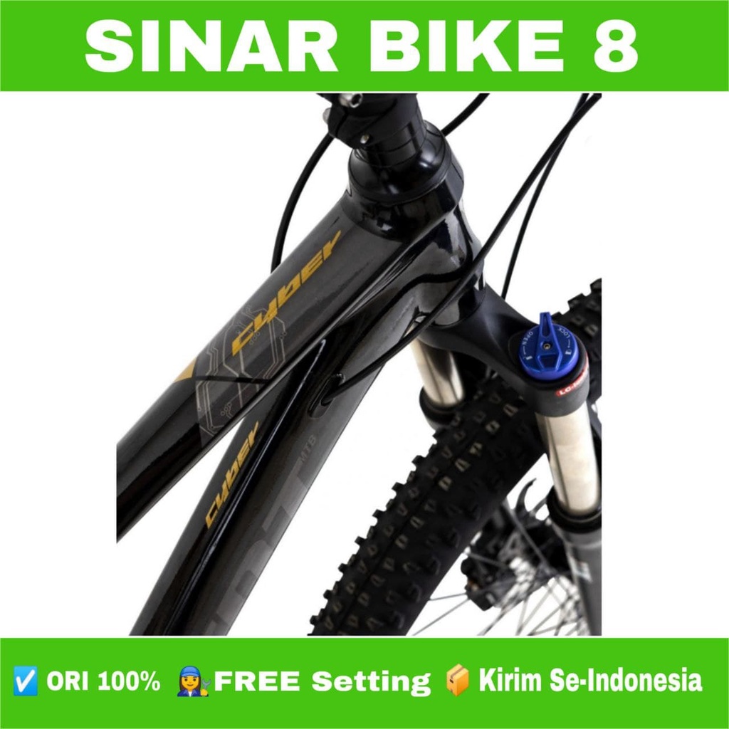 Sepeda Gunung Ukuran 27.5&quot; Inch MTB ELEMENT CYBER Y8 24 Speed Hidrolik