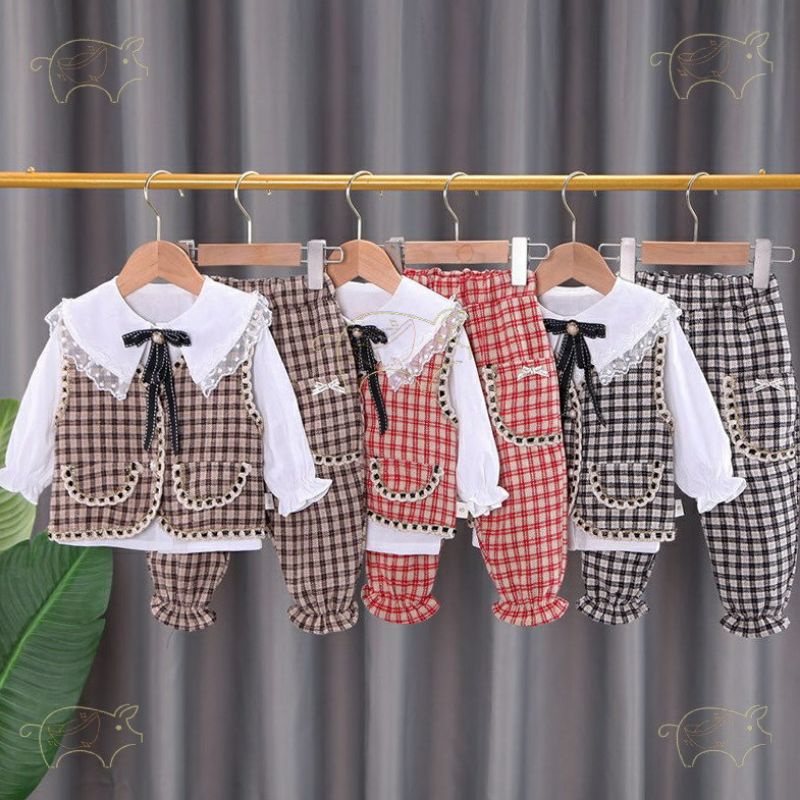 3 in 1 ANAK CEWEK / SET 3 IN 1 KOREA ANAK CEWEK