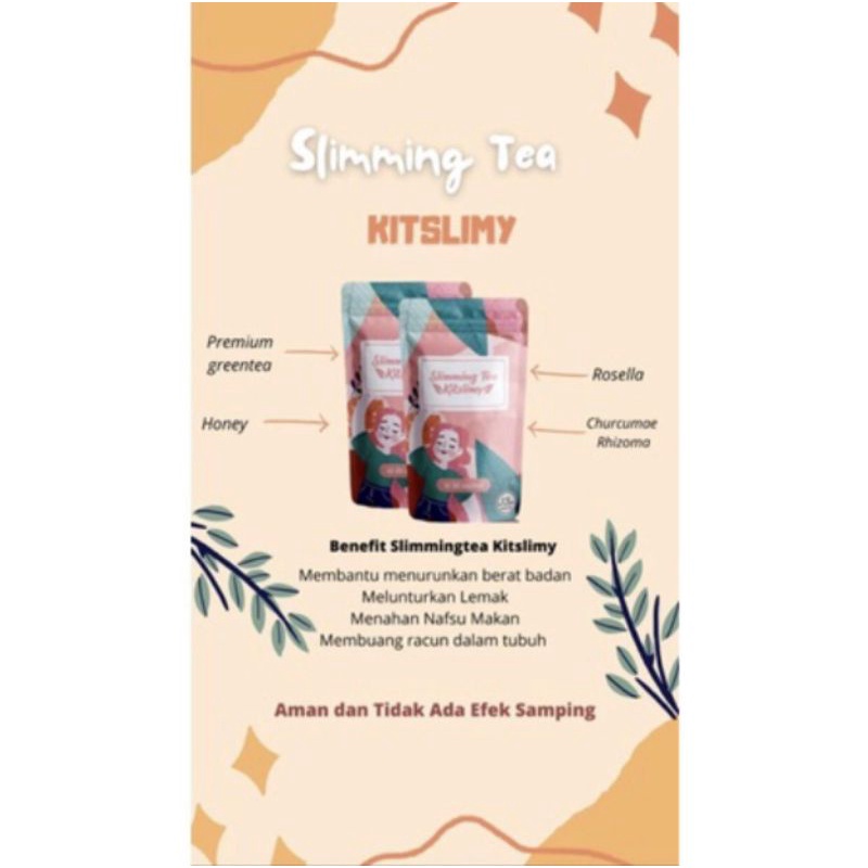 

KITSLIMY SLIMMING TEA (teh pelangsing)