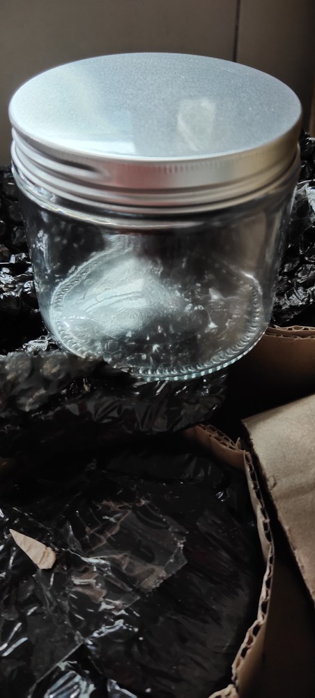 Jar Toples Wadah Kaca Aluminium 400 Ml Serbaguna Grosir Murah Kemasan