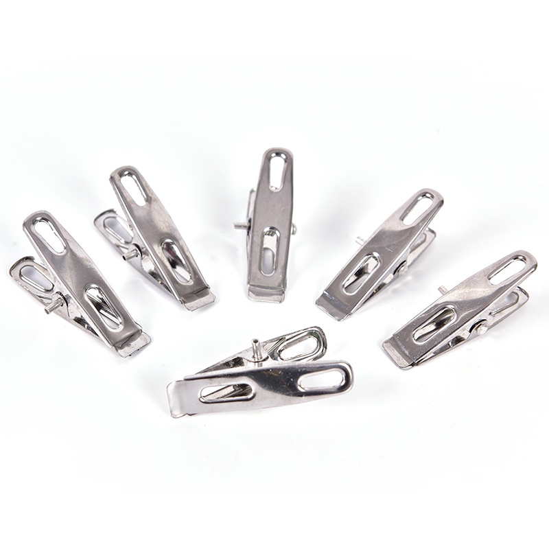 20pcs Jepitan Baju Stainless Steel Metal Clothes Pegs