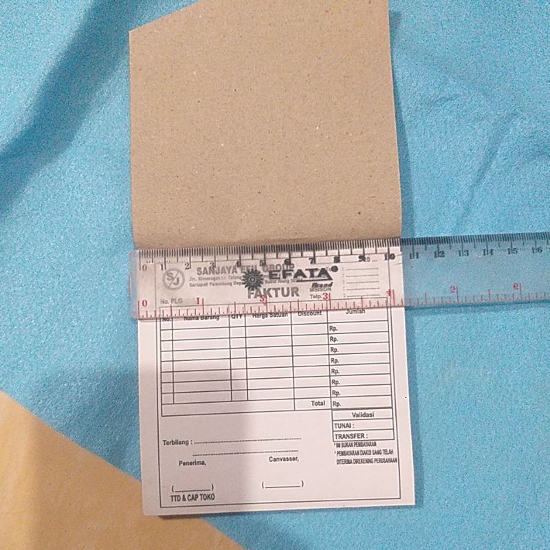 

Promo cetak nota dengan nama tokomu 1 rim