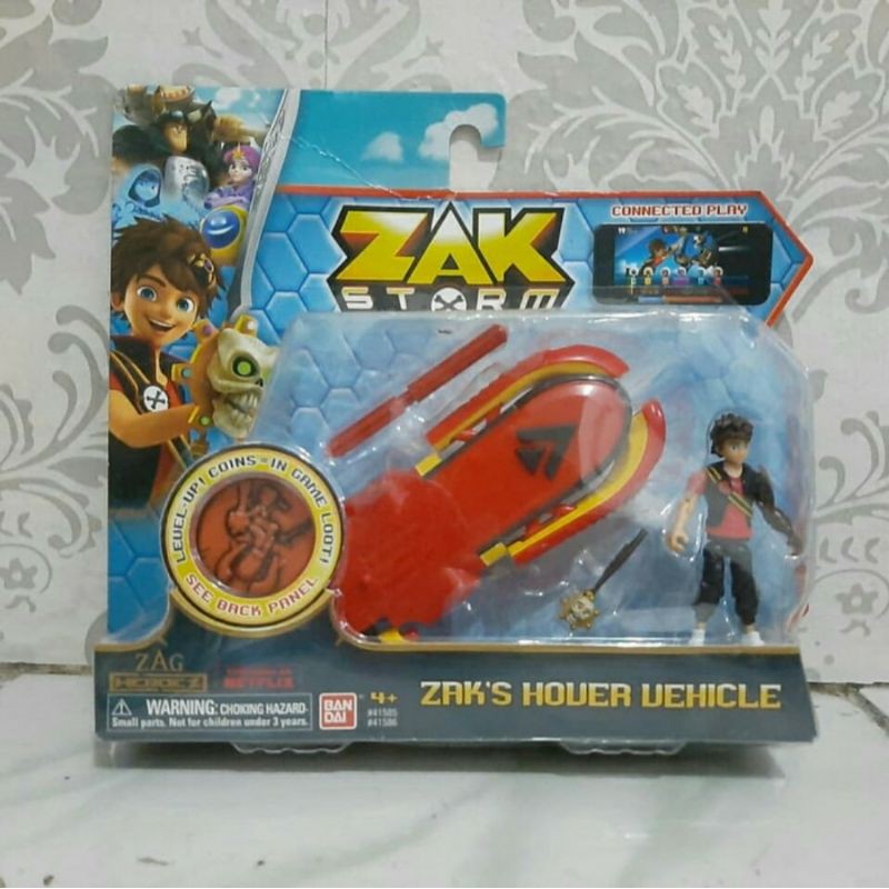 Zak storm, zak's hover vehicle figure