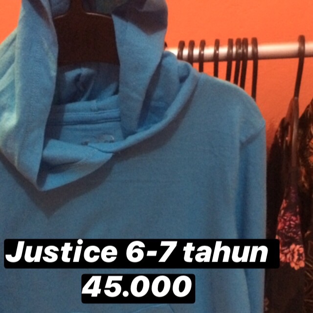 Hoodie anak justice sisa eksport