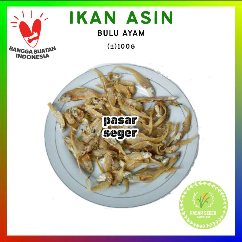 

IKAN ASIN BULU AYAM [100g]