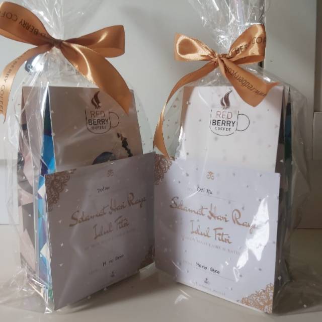 Parsel Hampers Gift Set Friendship Coffee isi 2 Idul Fitri Lebaran Paket 50rb