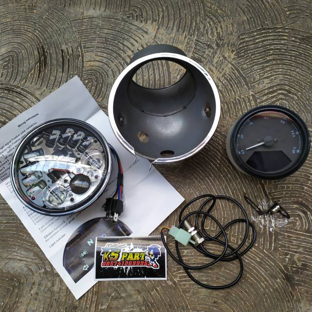 Lampu yl set daymaker 16led set speedo babon