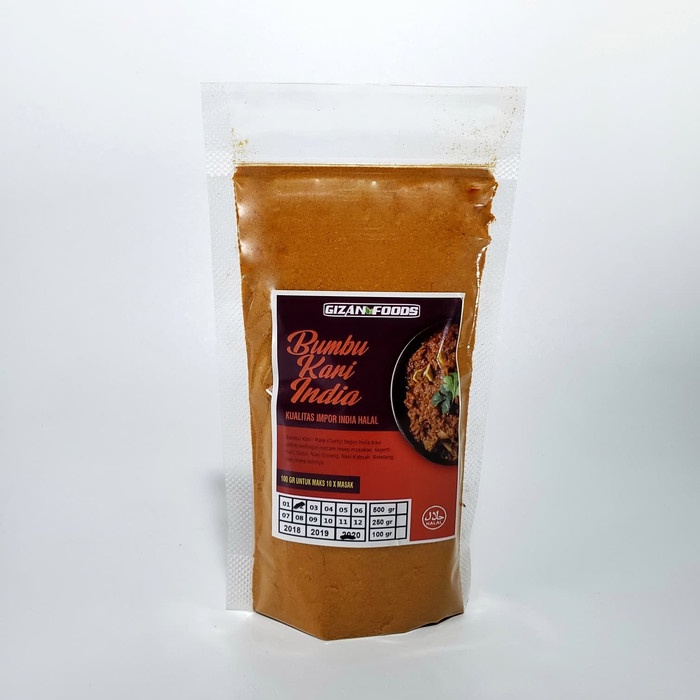 

Fe0Gg Bumbu Kari / Kare / Curry India Impor Halal Powder / Bubuk 100 Gr 75djgbfv