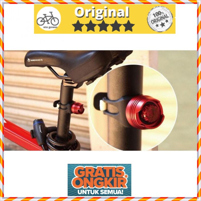 Lampu Sepeda Belakang Gunung Polygon MTB United FH016 Deemount