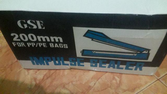 Impulse Sealer Q2 20 Cm - Alat Perekat Plastik 200 Mm Press Kemasan Makanan Mini Murah