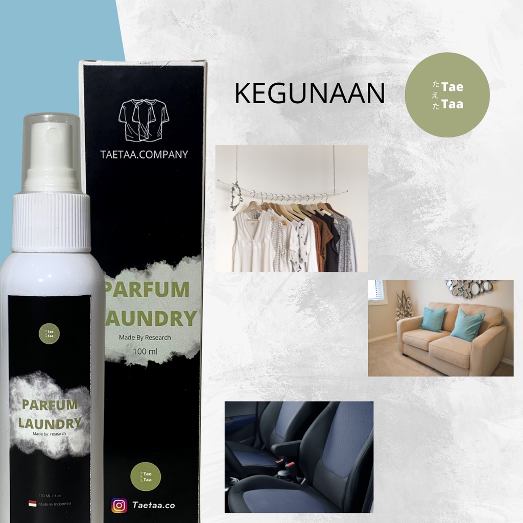 Parfum Laundry Tahan Lama Mawar Sakura 100 Ml Grade A Akasia Snappy Pengharum Baju Anti Bau Taetaa Company