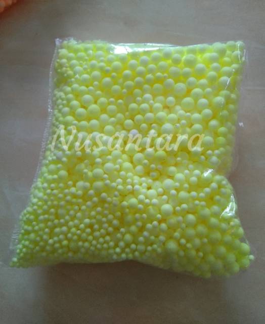 Gabus sterofoam butiran/Gabus suvenir/ Gabus Styrofoam warna warni untuk suvenir pesta prakarya7