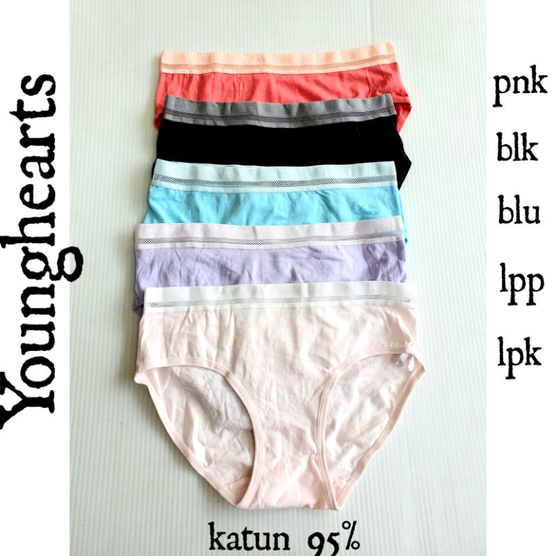 celana dalam katun Younghearts-440
