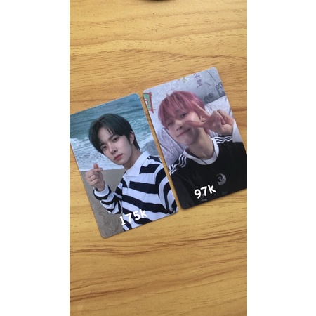 enhypen heeseung sunoo bene tamed-dased luckydraw powerstation pws dd dilmma