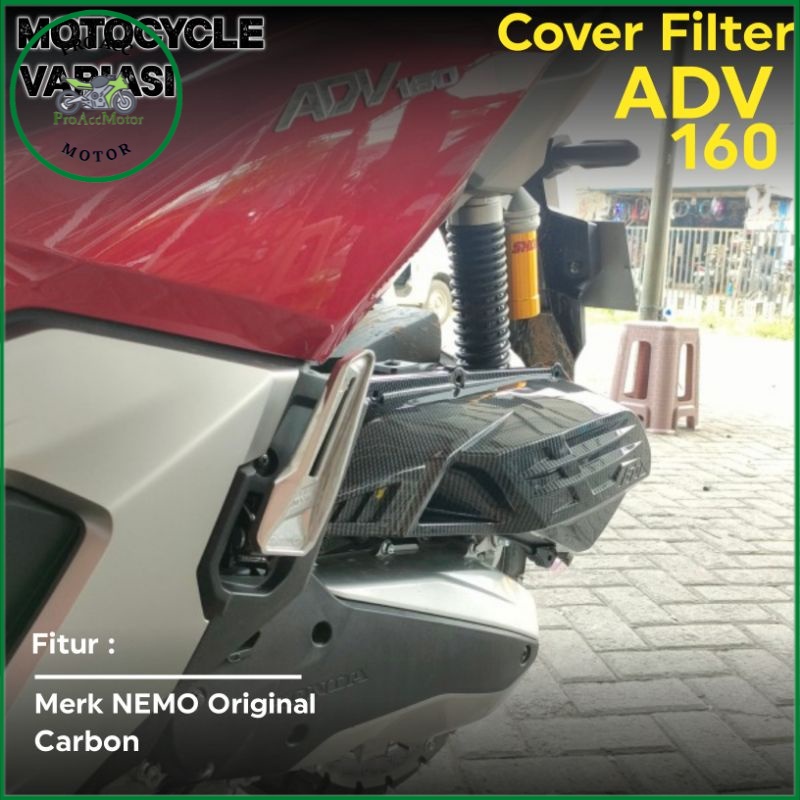 Cover Filter ADV 160 Carbon Cover Tutup Filter ADV 160 Carbon Nemo