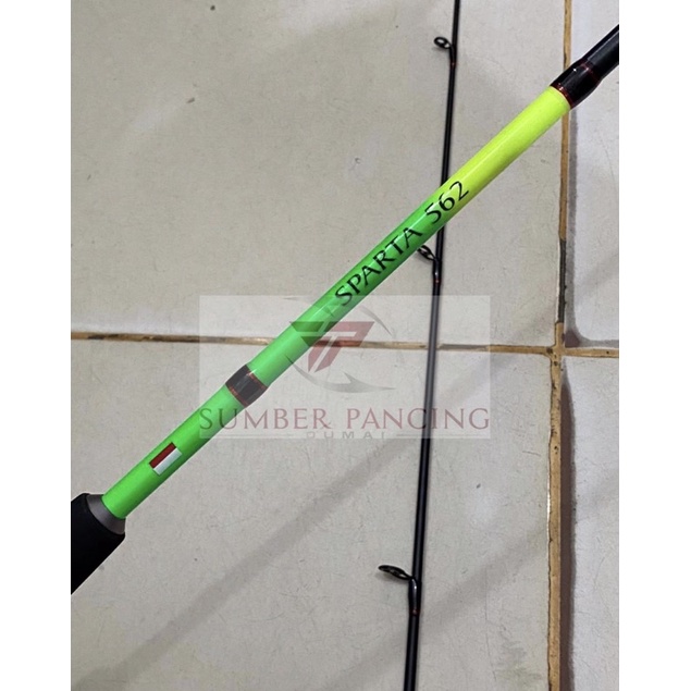 Rod spinning solid Carbon Jakkaru Sparta 562