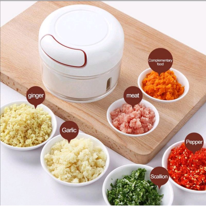 SPEEDY CHOPPER Murah Alat Pencacah Bawang Sayur Blender Tangan Manual Cutter Choper