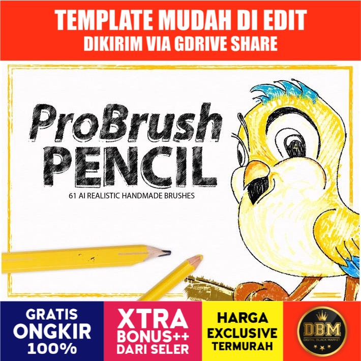 Pencil Probrush