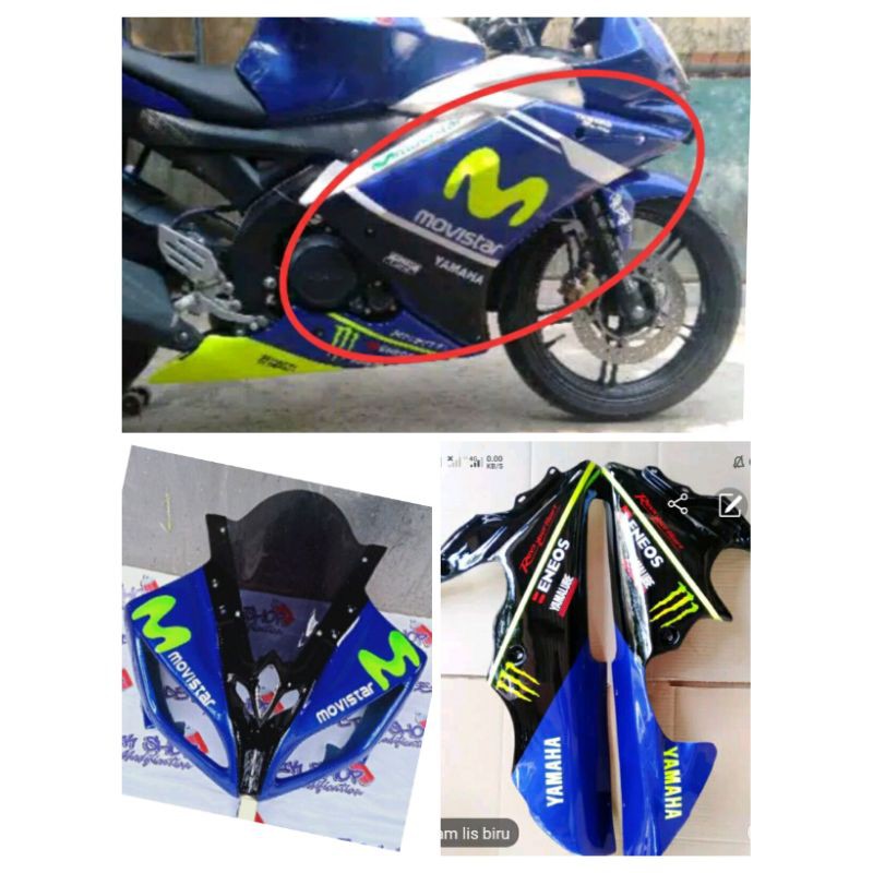 cover body yamaha R15 v2