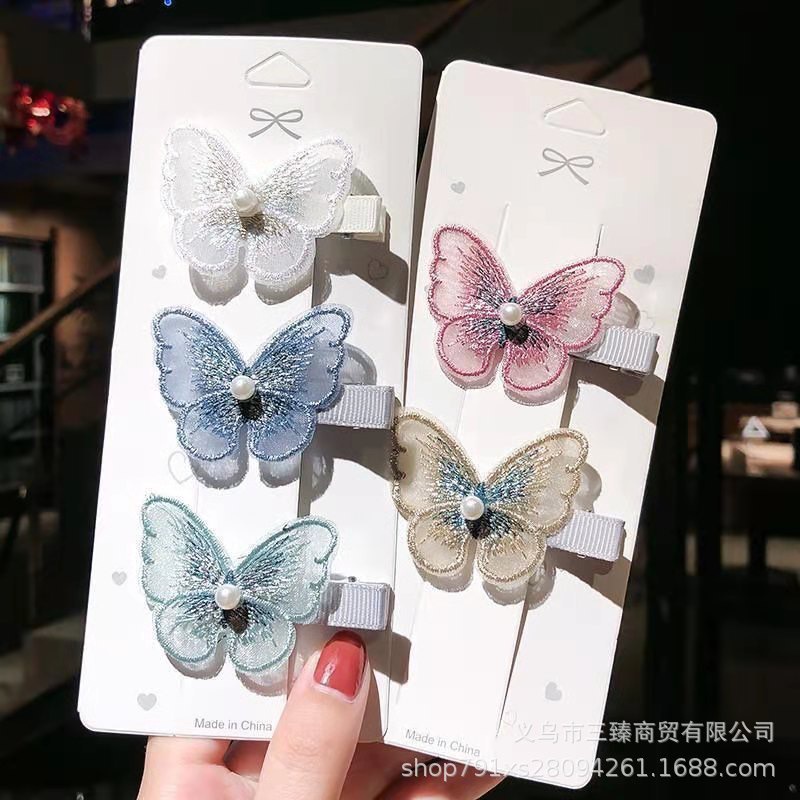 Jepit Rambut Kupu Kupu Butterfly Hair Pin Aksesoris Fashion Korea Wanita