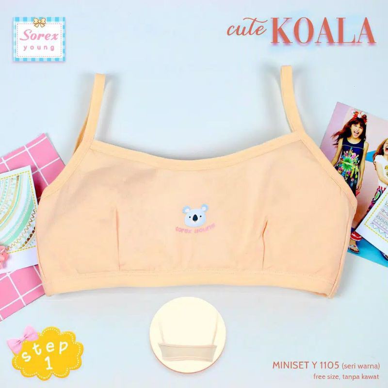 BRA MINISET REMAJA STEP 1 SOREX YOUNG 1105