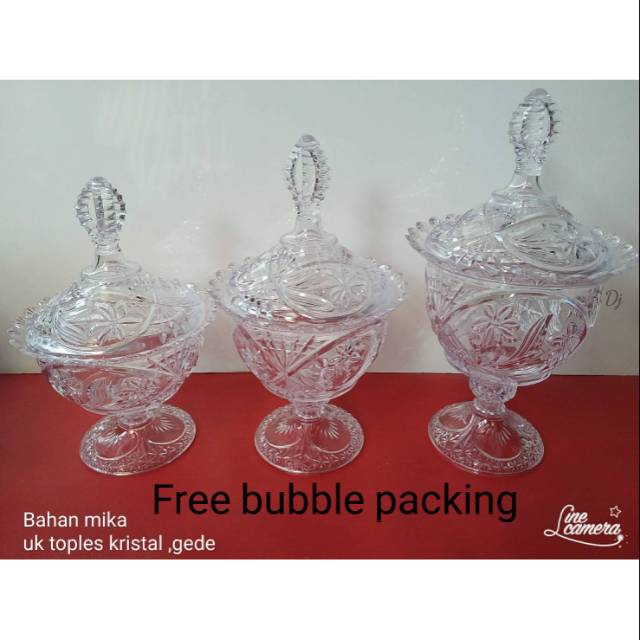 Toples mika / plastik isi 3