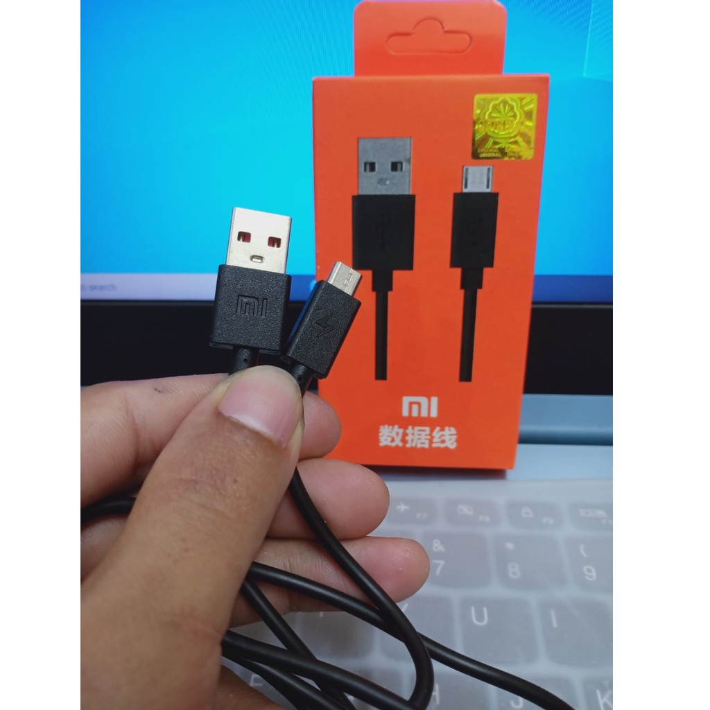 KABEL DATA XIAOMI MICRO FAST CHARGING XIAOMI ORIGINAL 100%